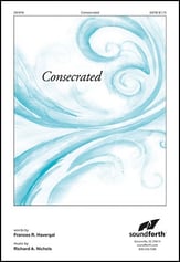 Consecrated SATB choral sheet music cover